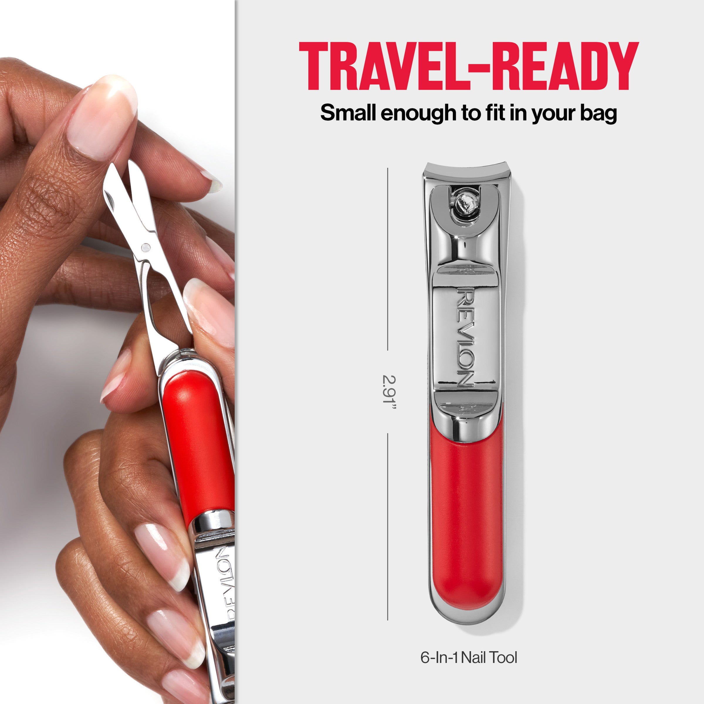6-In-1 Nail Tool: Heavy Duty Nail Clipper