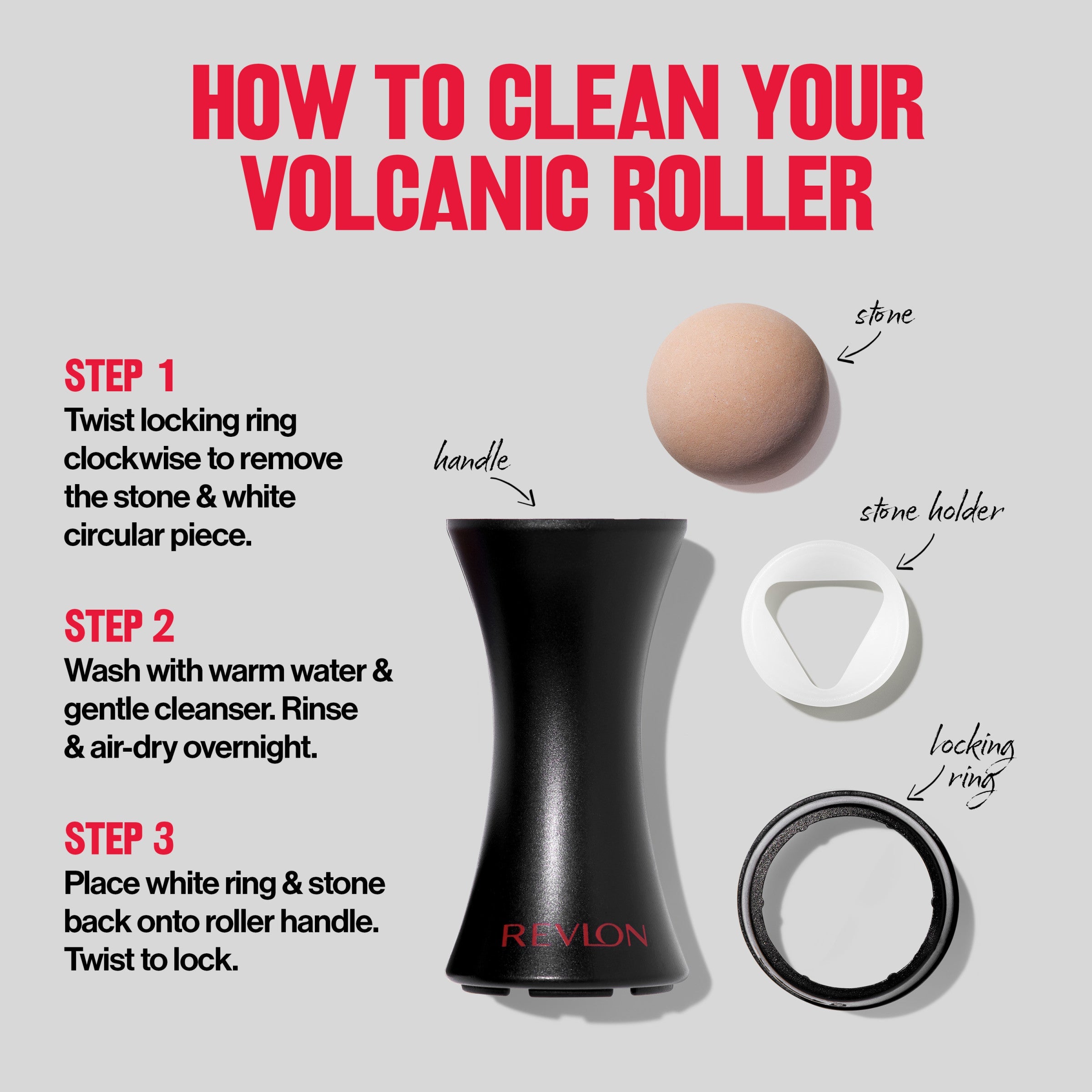 Oil-Absorbing Volcanic Roller