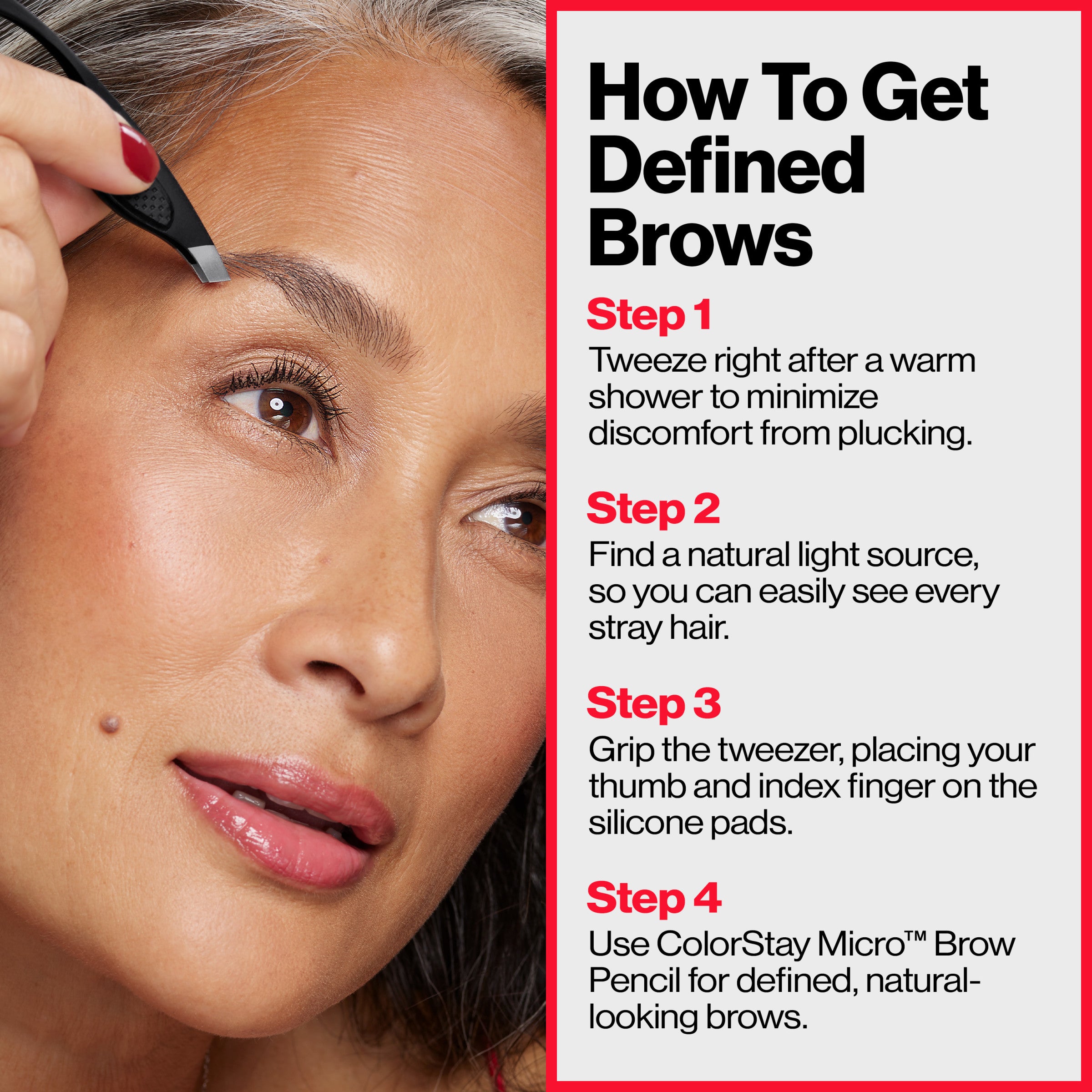 Comfort + Control Tweezer