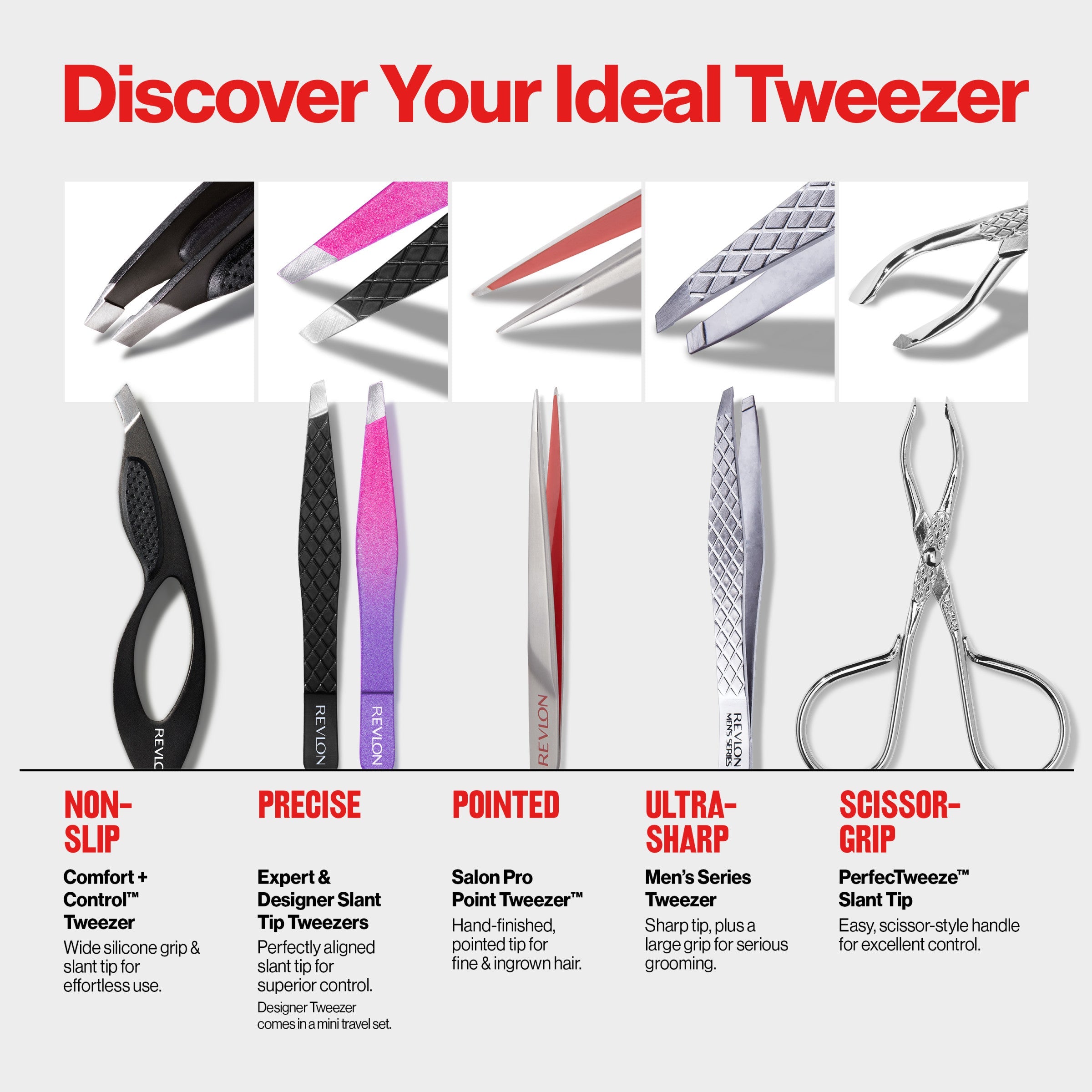 Comfort + Control Tweezer