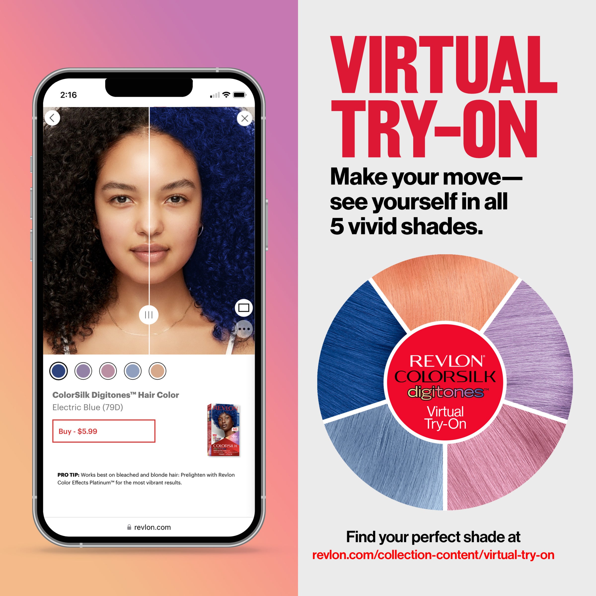 Colorsilk Digitones™ Hair Color