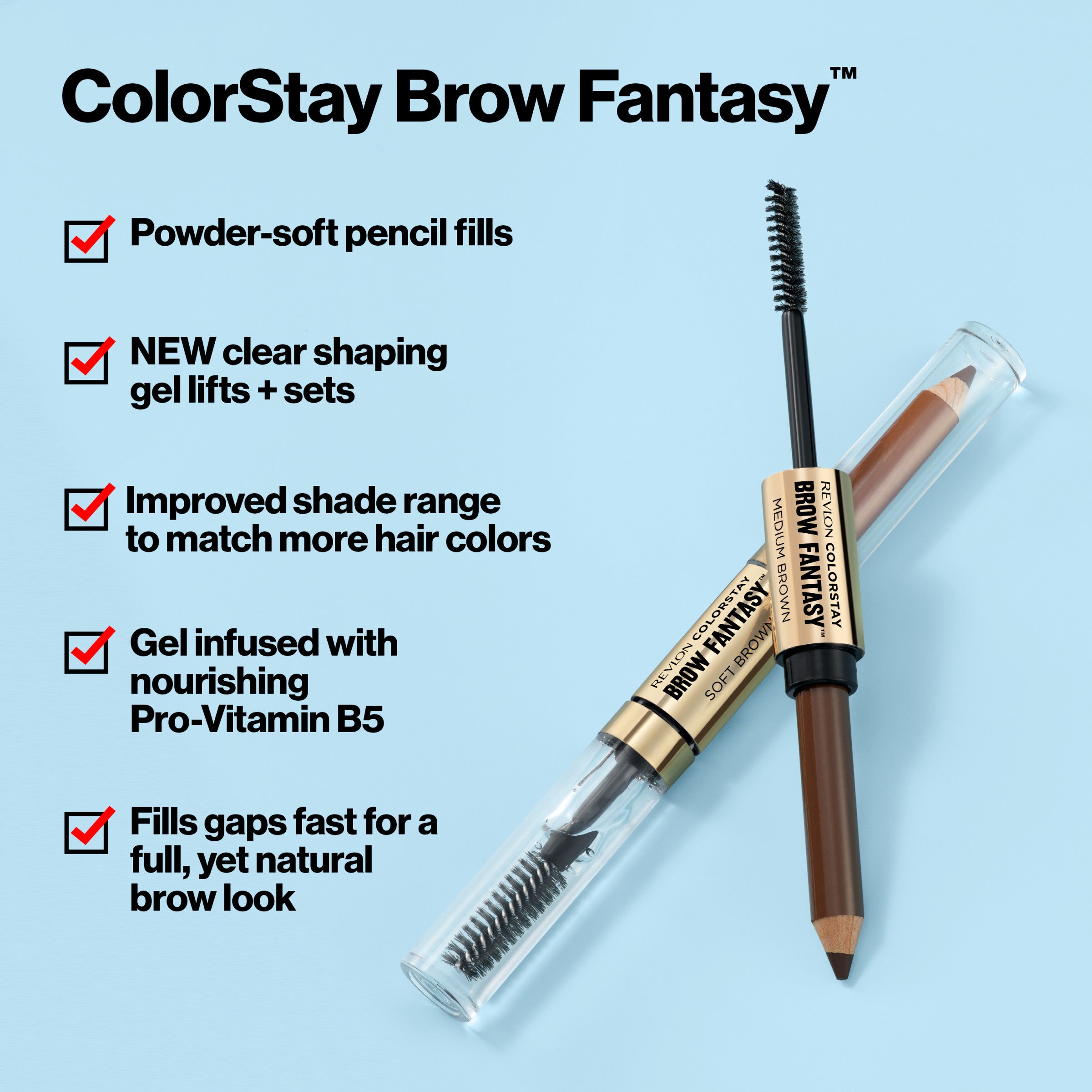 ColorStay Brow Fantasy™ Pencil & Gel