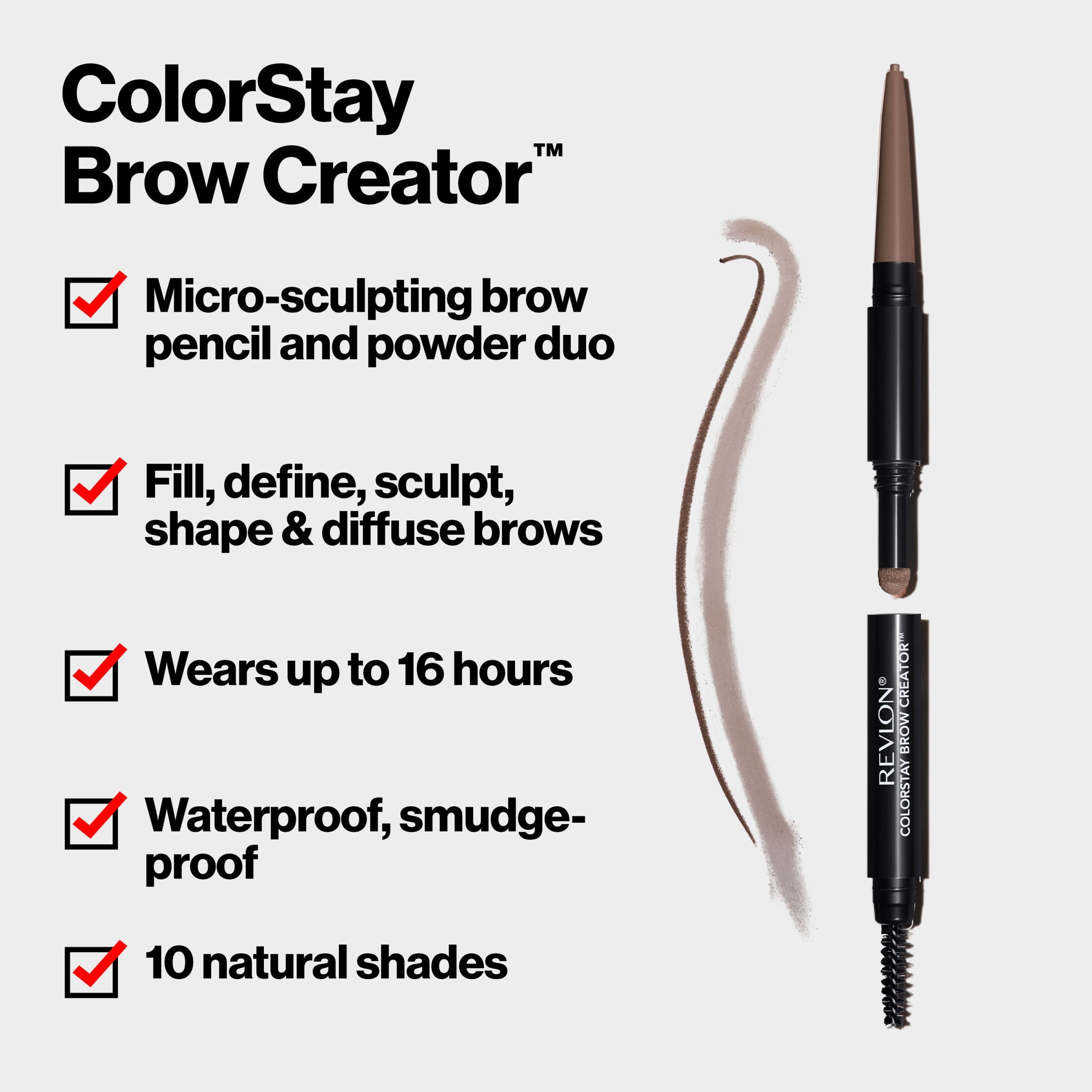ColorStay Brow Creator™ Brow Pencil & Powder