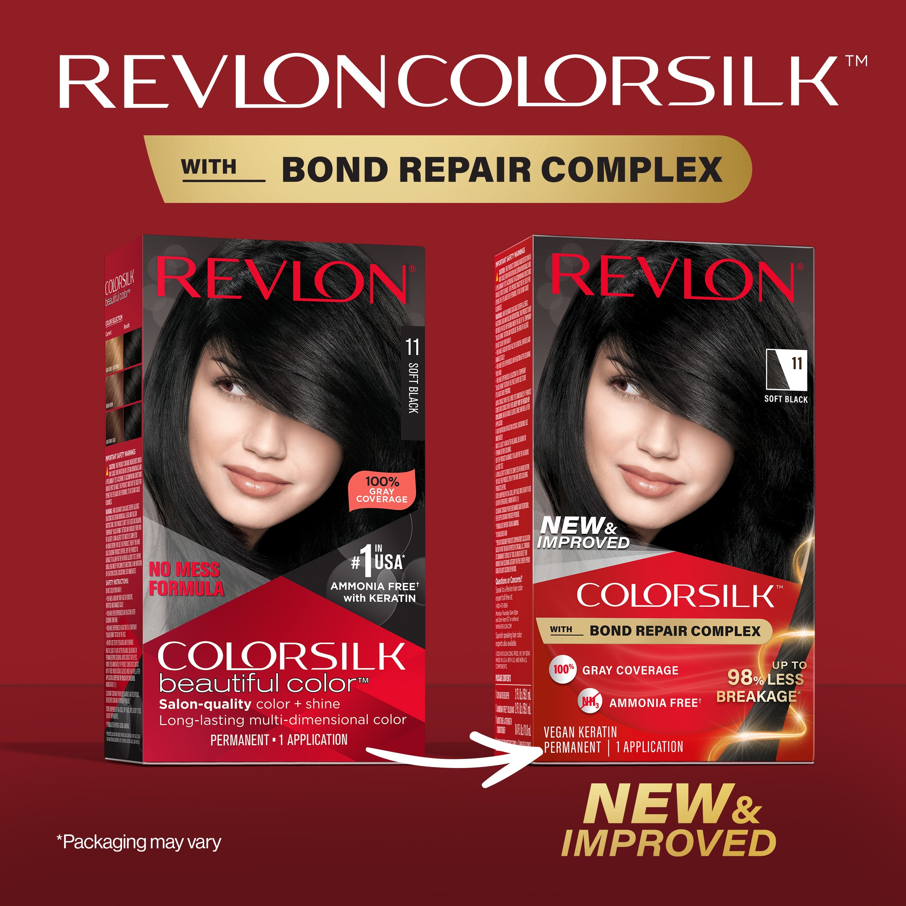 ColorSilk™ with Bond Repair Complex Permanent Hair Dye