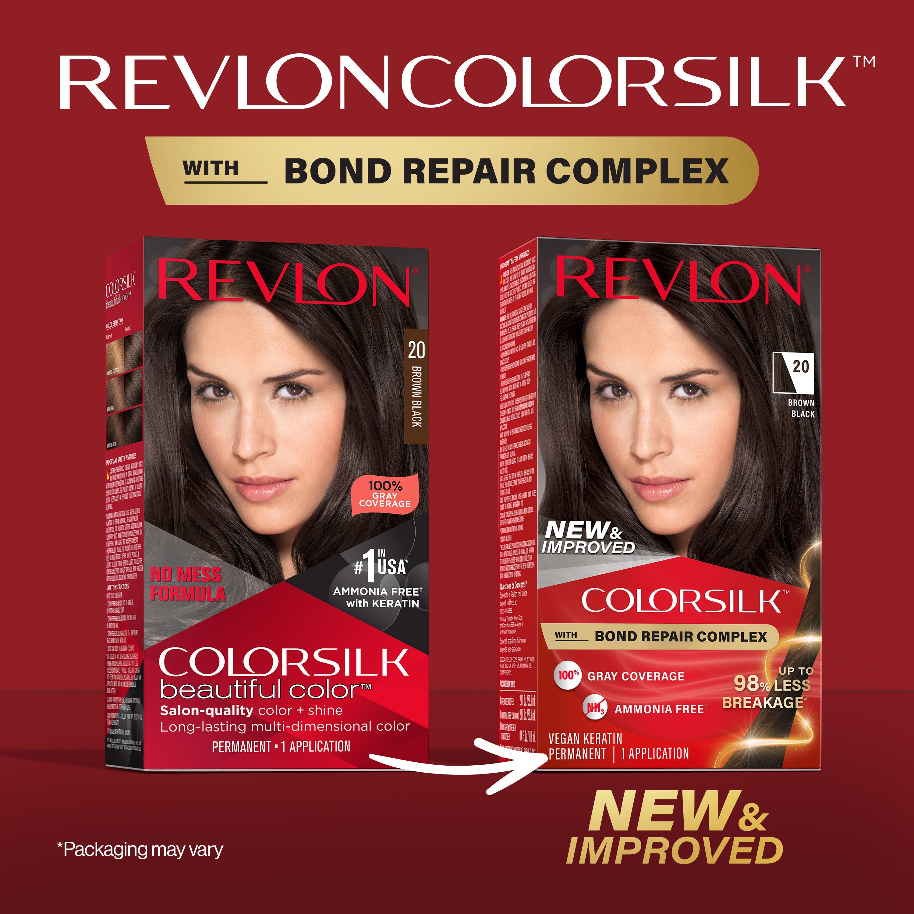 ColorSilk™ with Bond Repair Complex Permanent Hair Dye