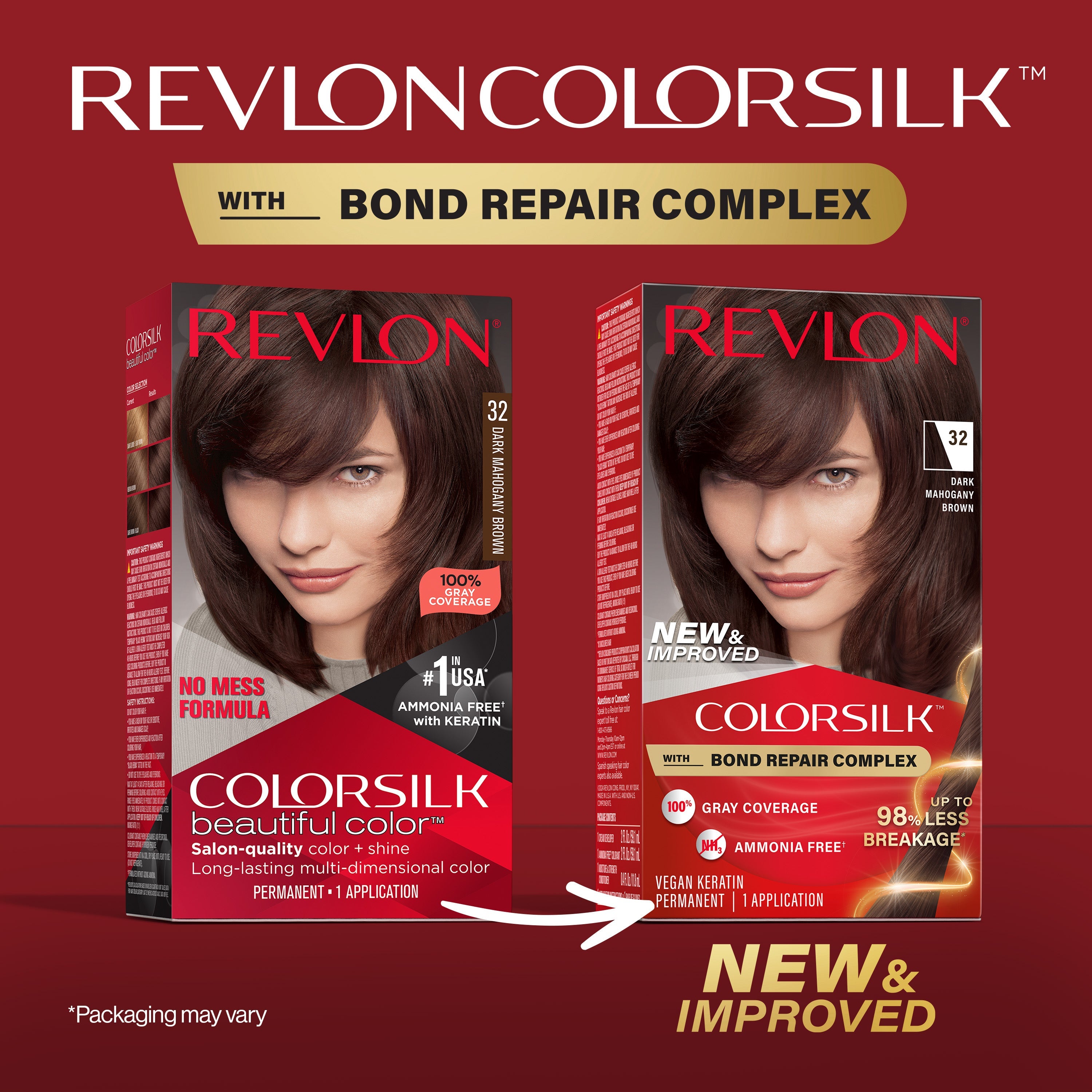 ColorSilk™ with Bond Repair Complex Permanent Hair Dye