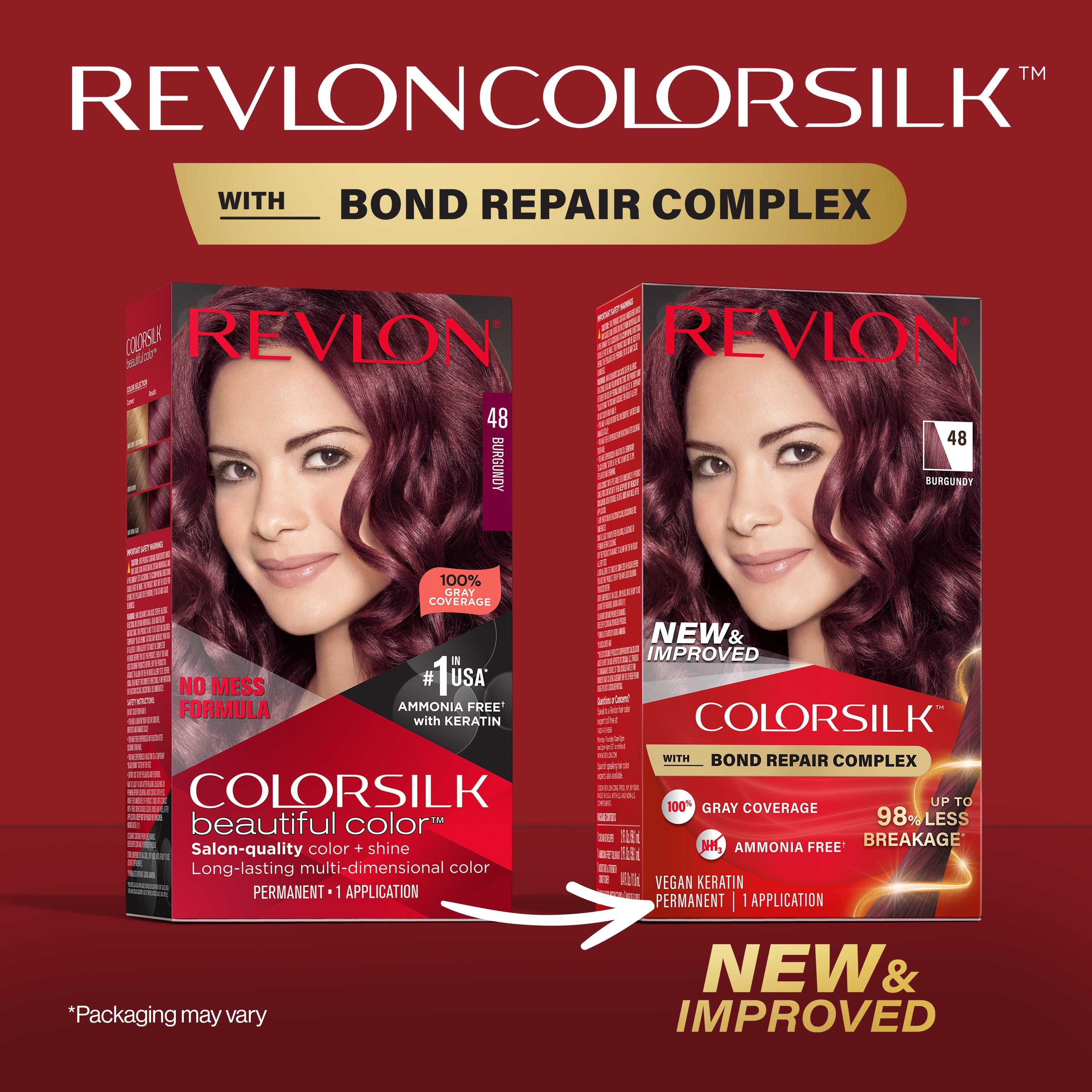 ColorSilk™ with Bond Repair Complex Permanent Hair Dye