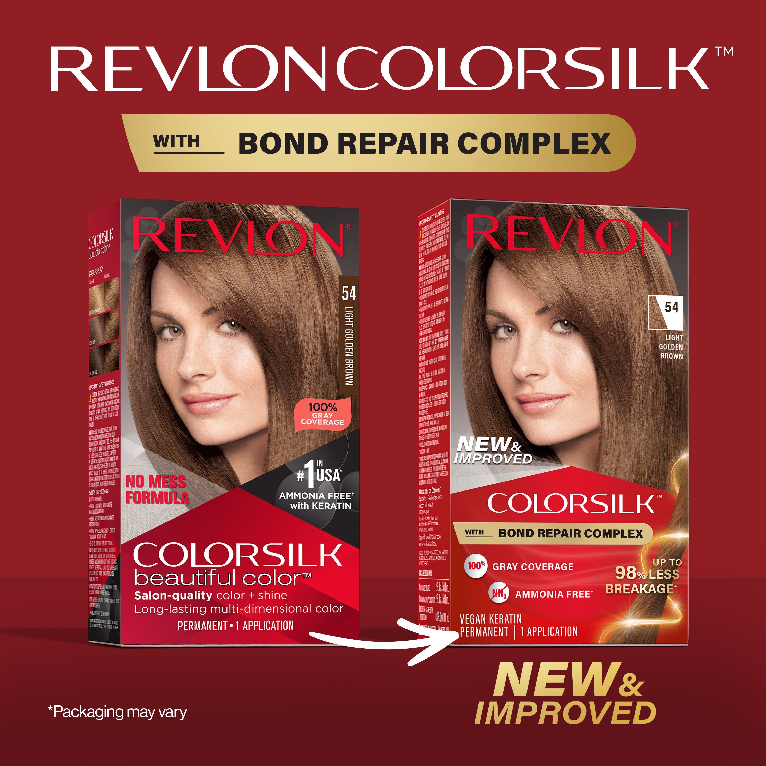 ColorSilk™ with Bond Repair Complex Permanent Hair Dye