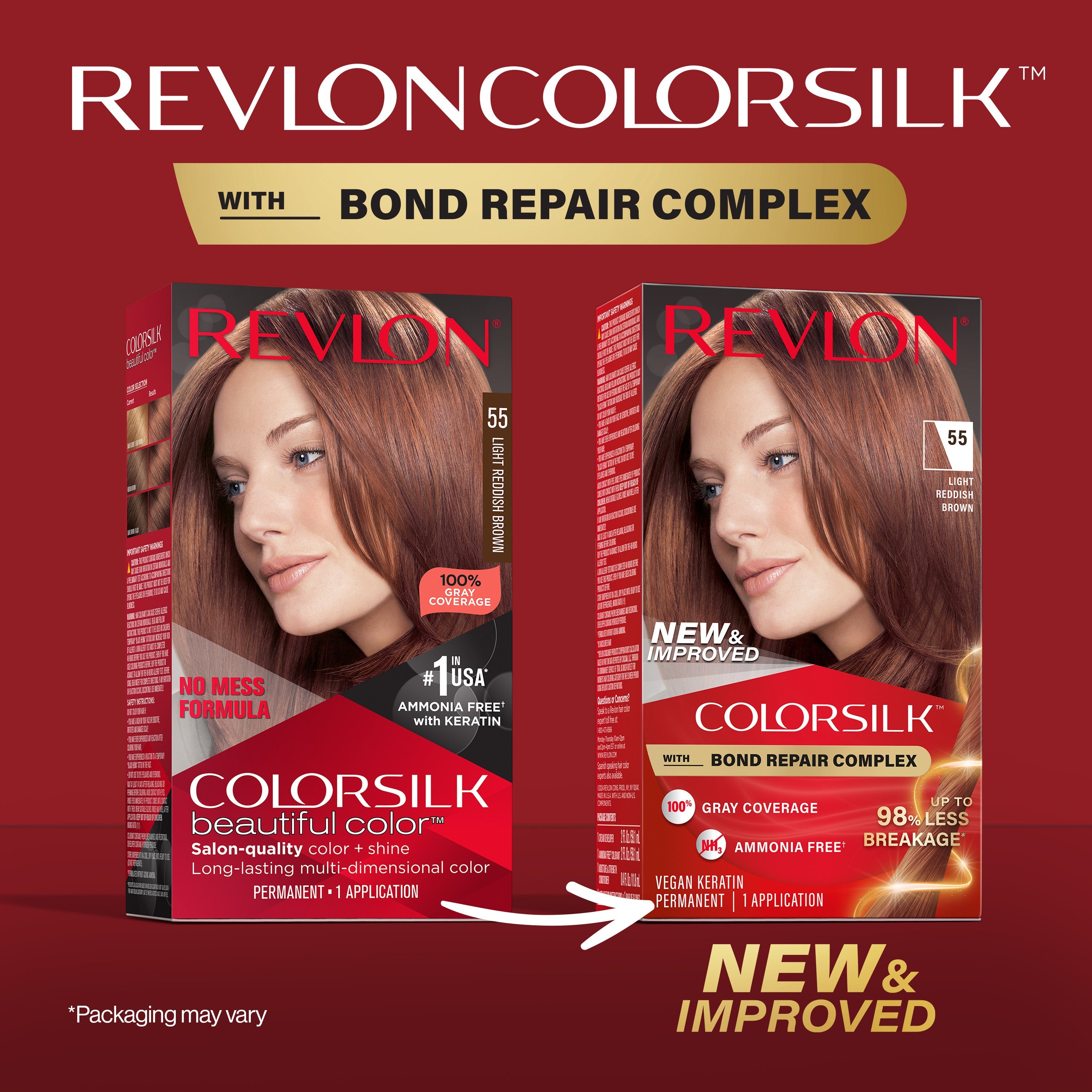 ColorSilk™ with Bond Repair Complex Permanent Hair Dye