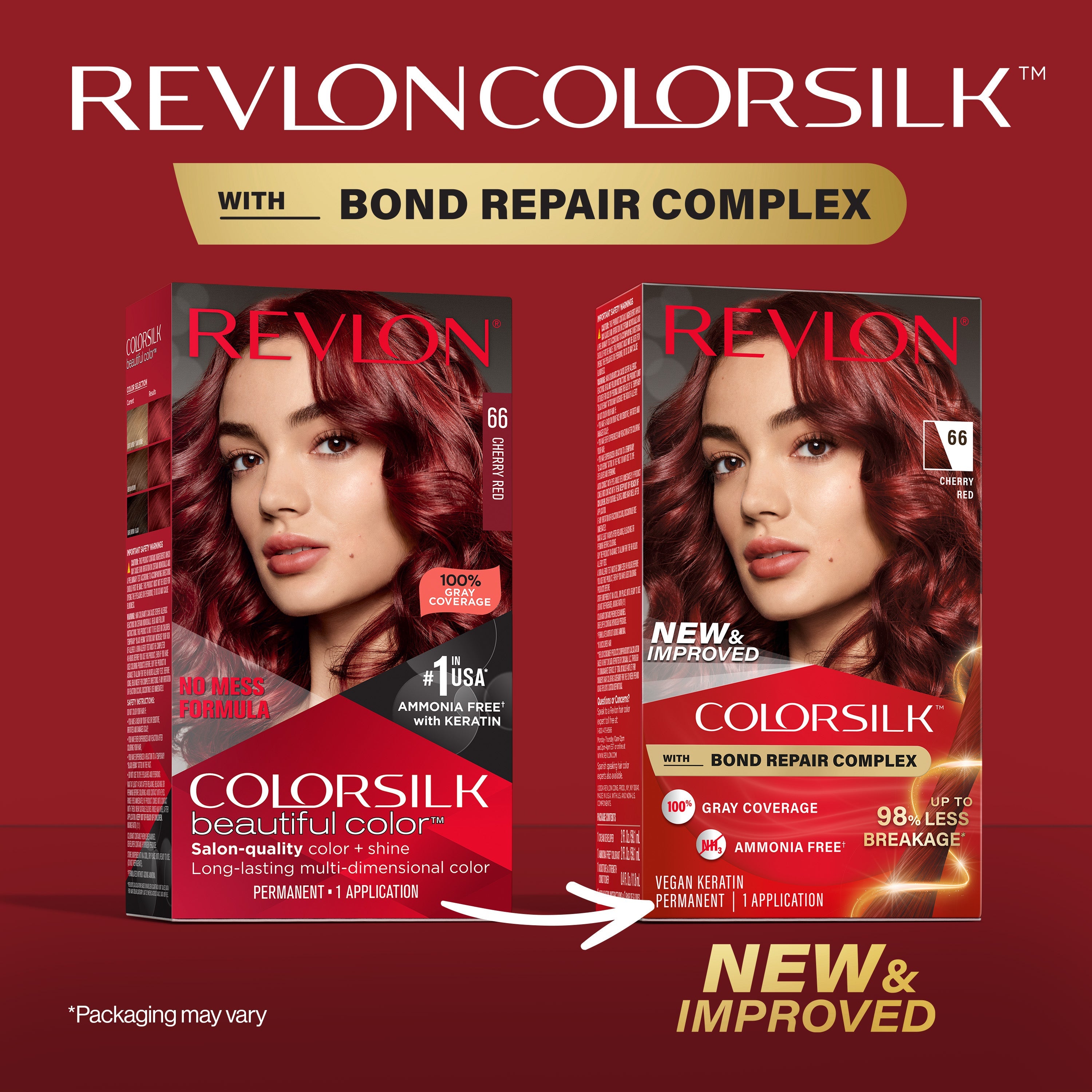 ColorSilk™ with Bond Repair Complex Permanent Hair Dye
