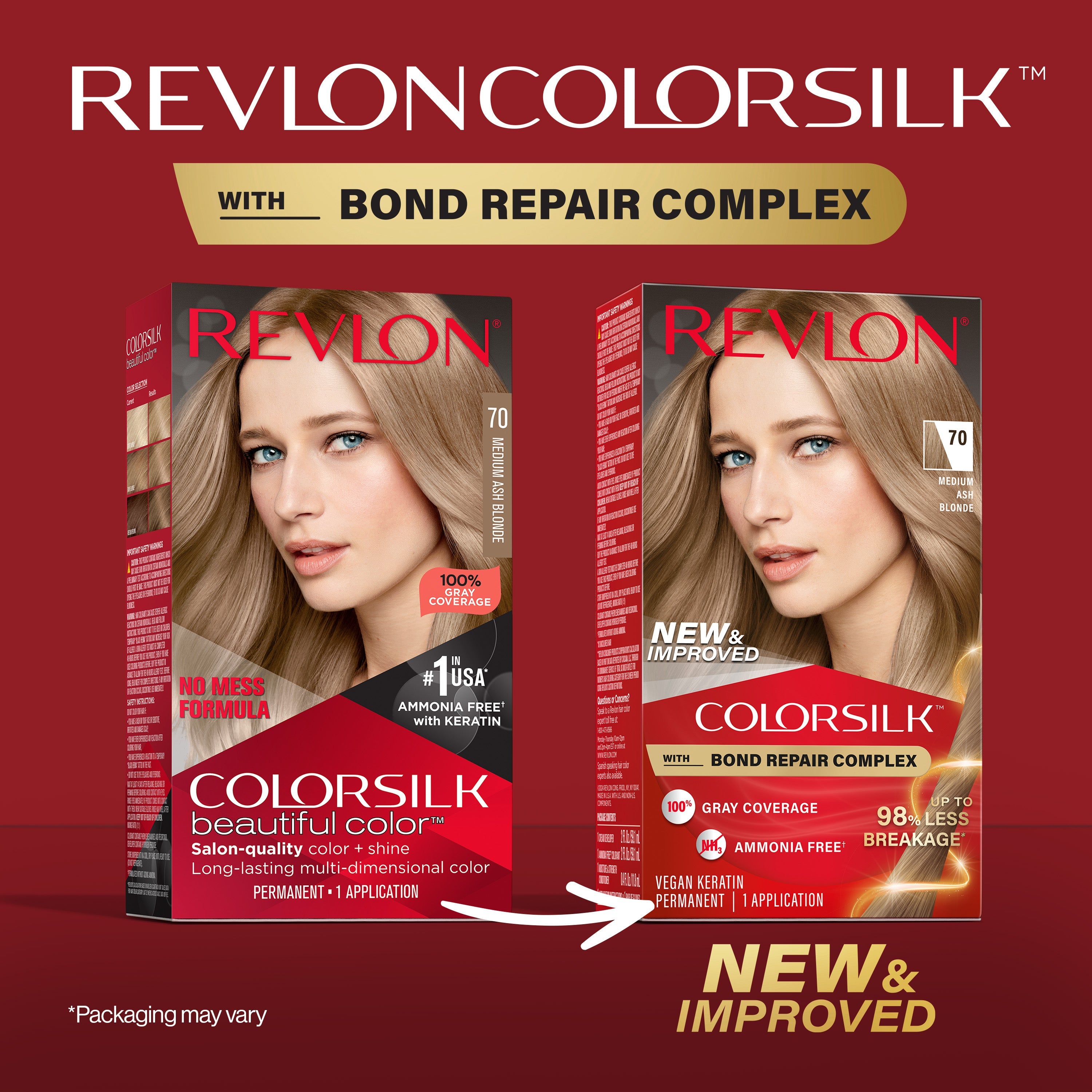 ColorSilk™ with Bond Repair Complex Permanent Hair Dye