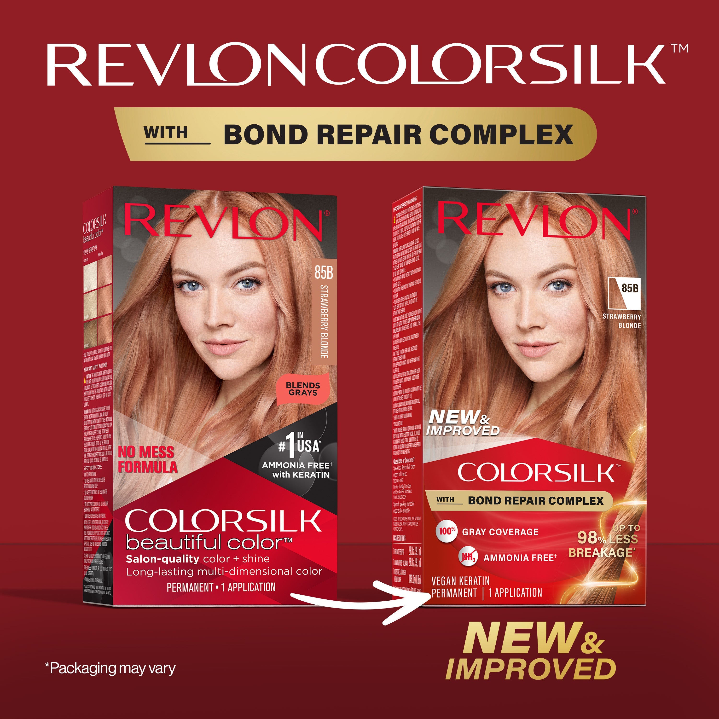 ColorSilk™ with Bond Repair Complex Permanent Hair Dye