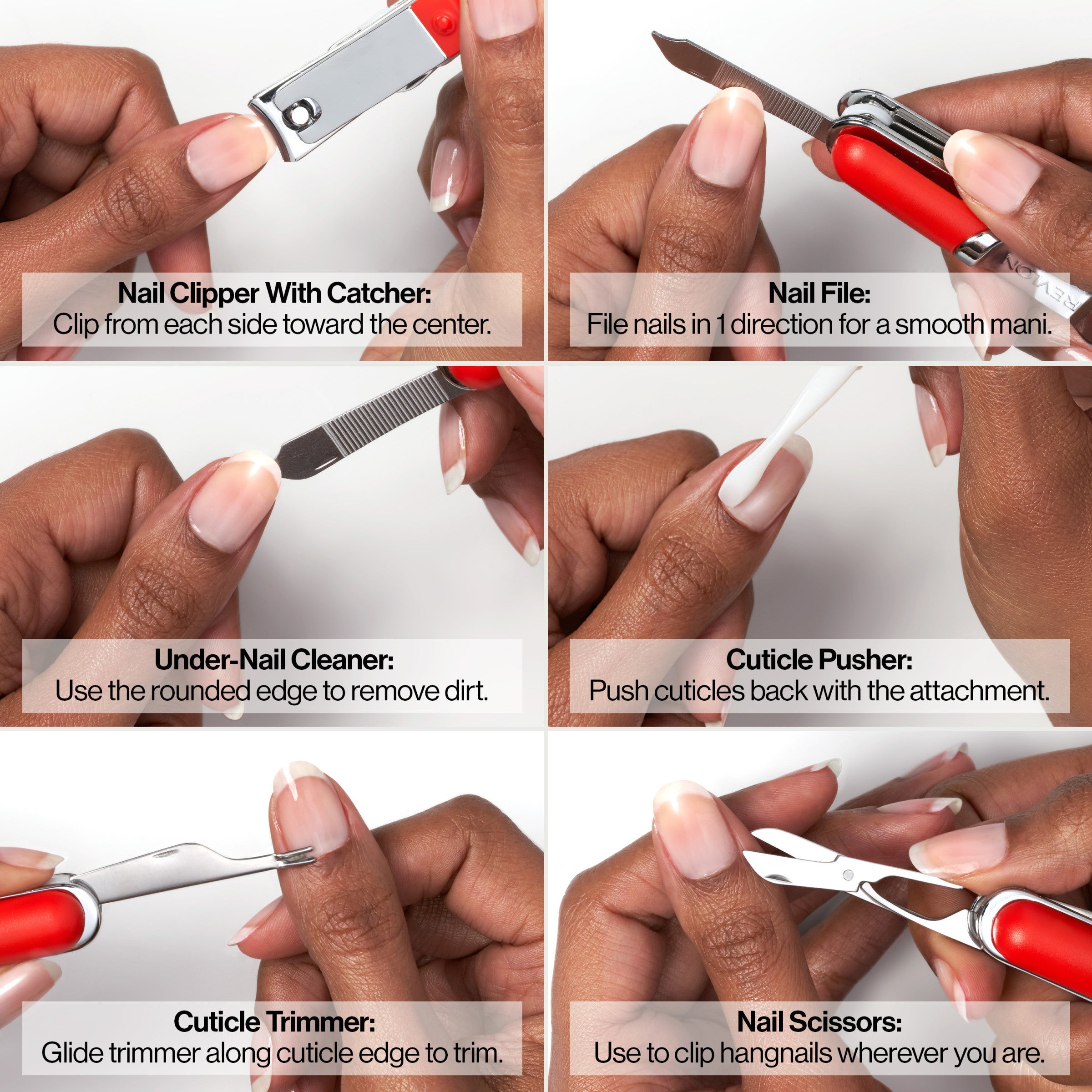 6-In-1 Nail Tool: Heavy Duty Nail Clipper