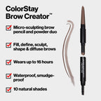 ColorStay Brow Creator™ Brow Pencil & Powder