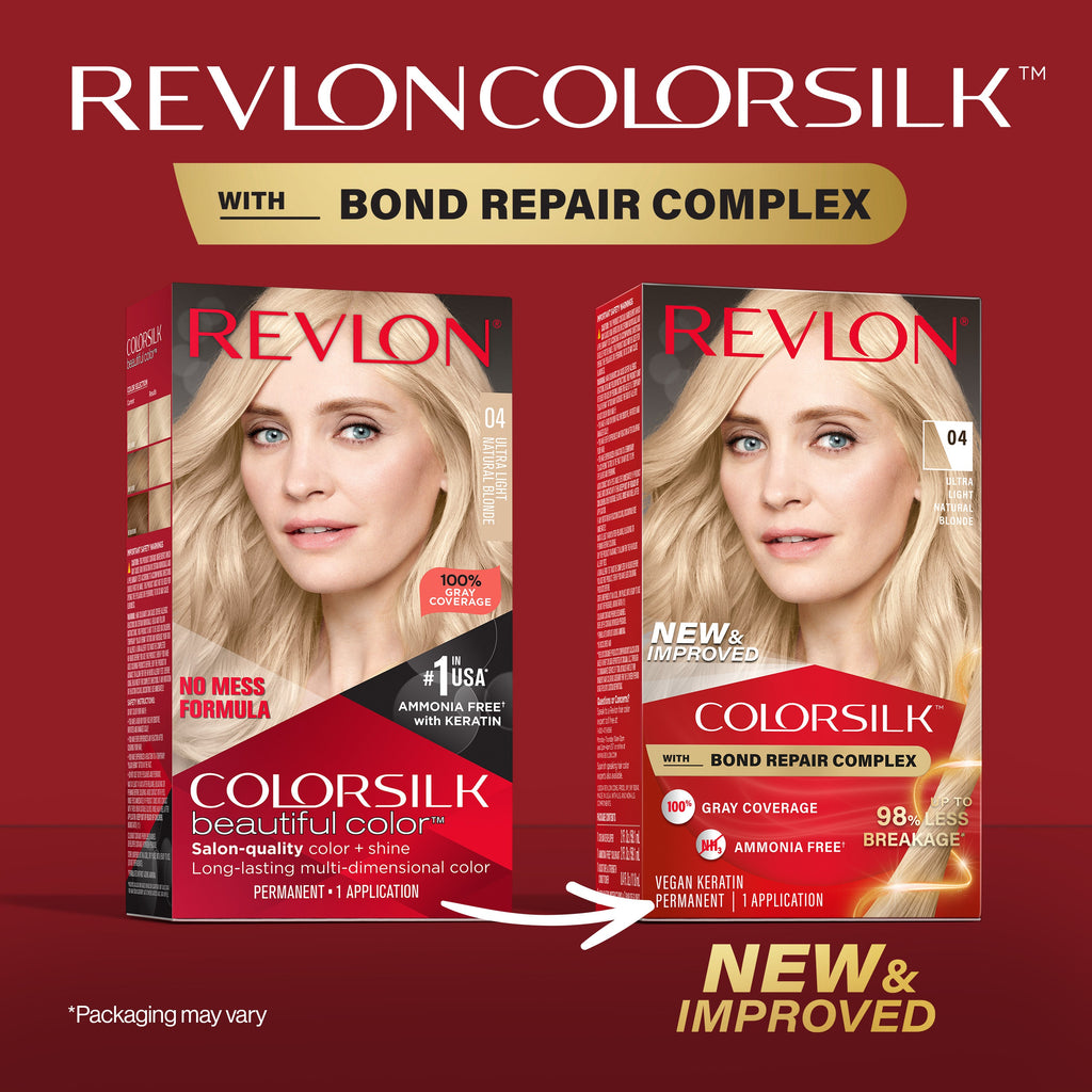 ColorSilk™ with Bond Repair Complex Permanent Hair Dye