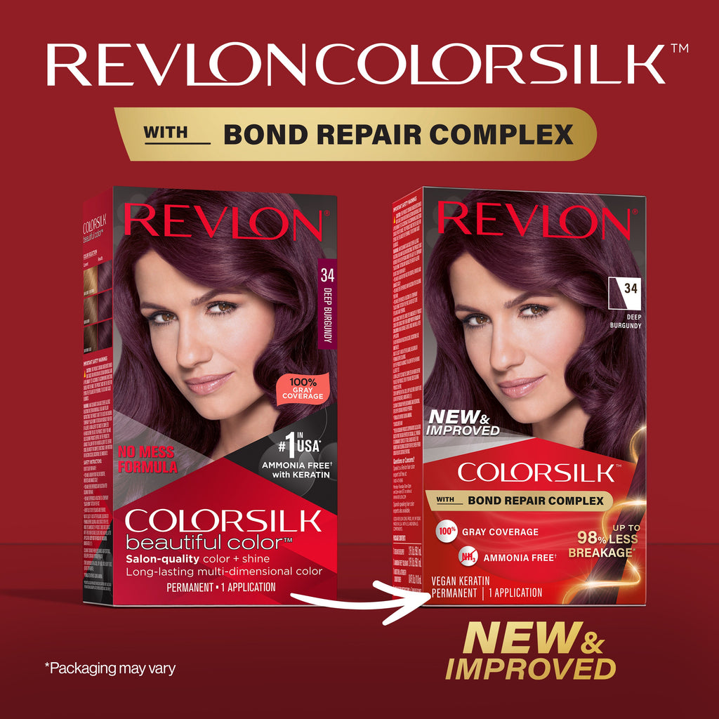 ColorSilk™ with Bond Repair Complex Permanent Hair Dye